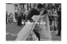 The Bride Wore a Custom One Of Look for Her Backyard-Style Wedding in Ojai