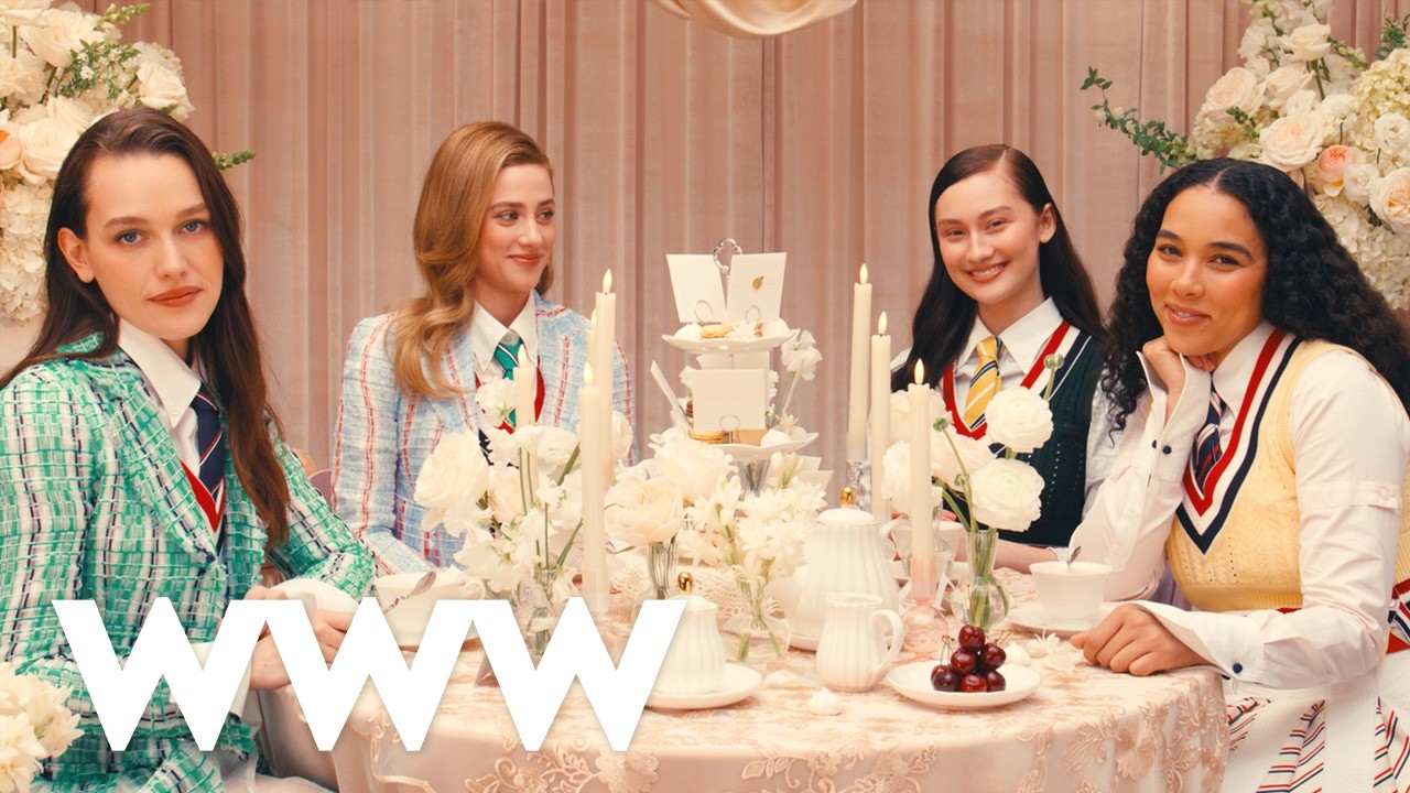 The Cast of Forbidden Fruits Throw a Tea Party | Who What Wear - YouTube