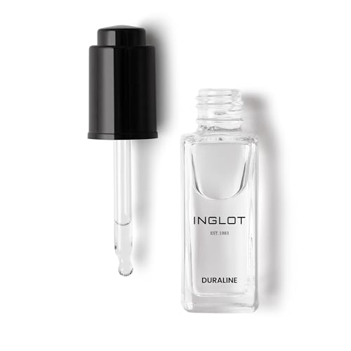 Inglot Duraline | Eyeliner Sealant | Prolong Makeup Durability | Turn Any Eyeshadow to Water Resistant Liquid Eyeliner | 9 Ml/0.30 Us Fl Oz