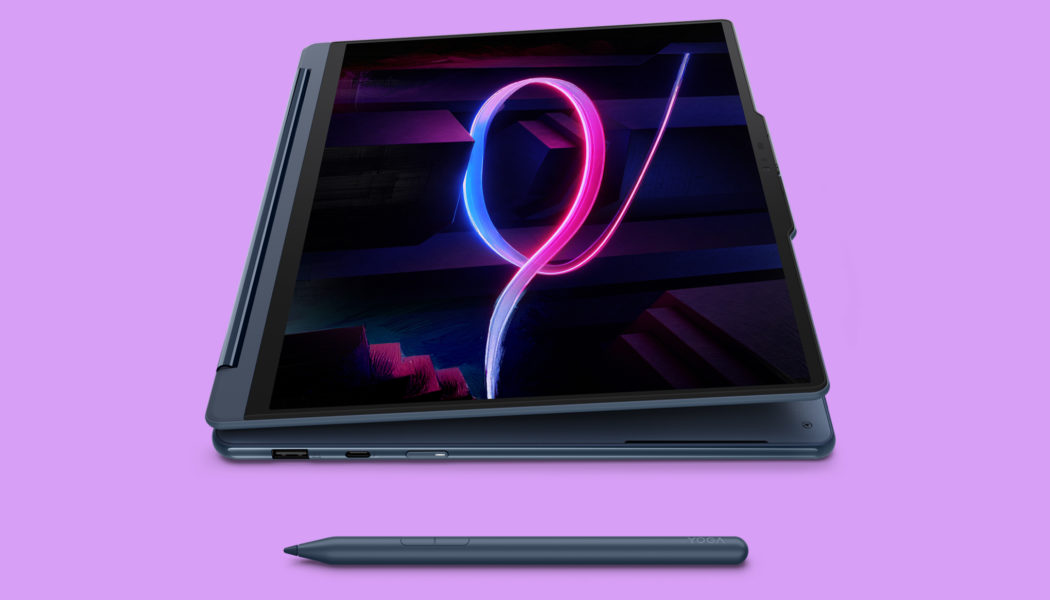 The new Yoga 9i 2-in-1 from Lenovo has an angled ‘canvas mode’ for easier note-taking