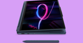 The new Yoga 9i 2-in-1 from Lenovo has an angled ‘canvas mode’ for easier note-taking