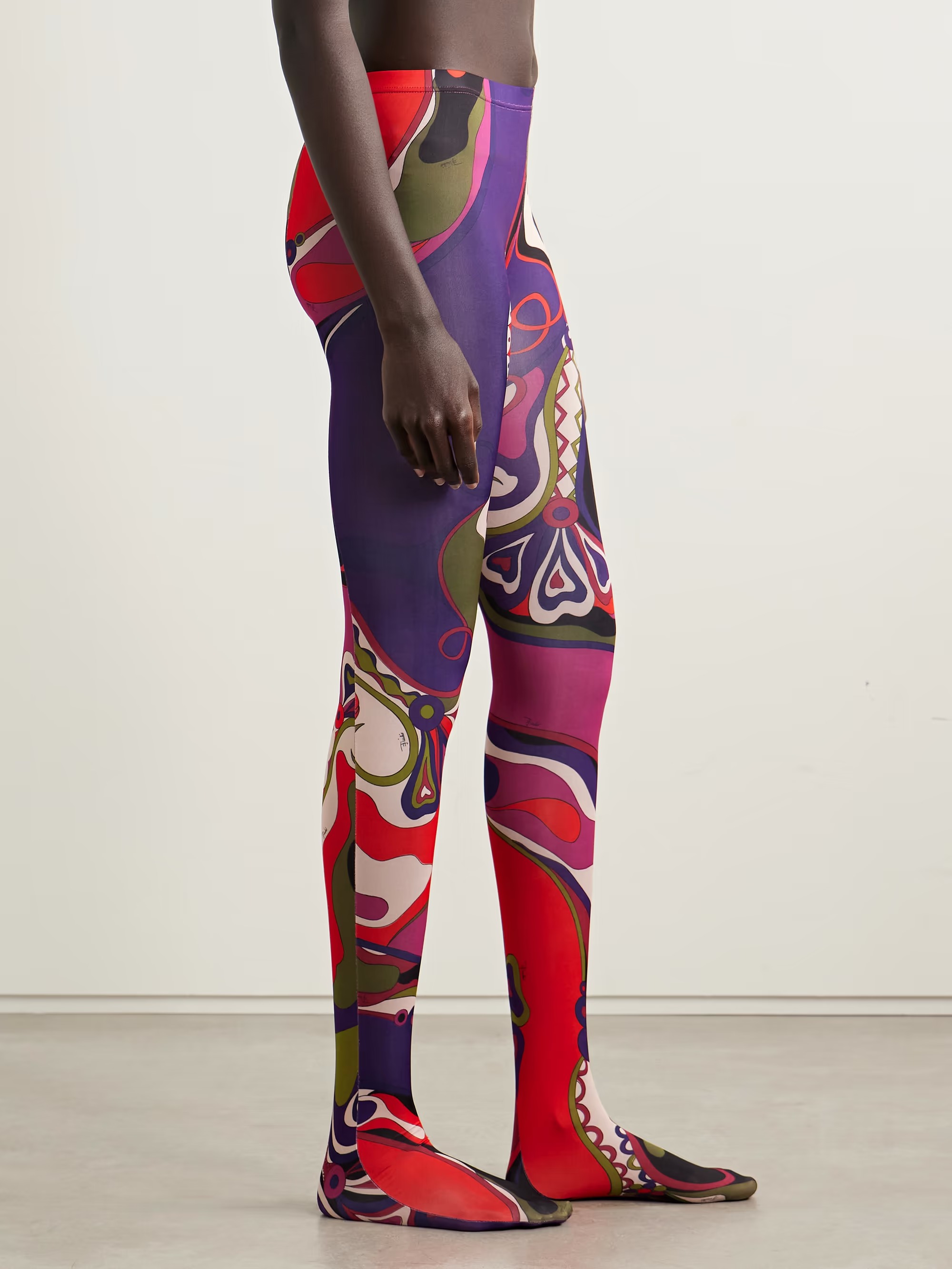 Pucci Printed tights.