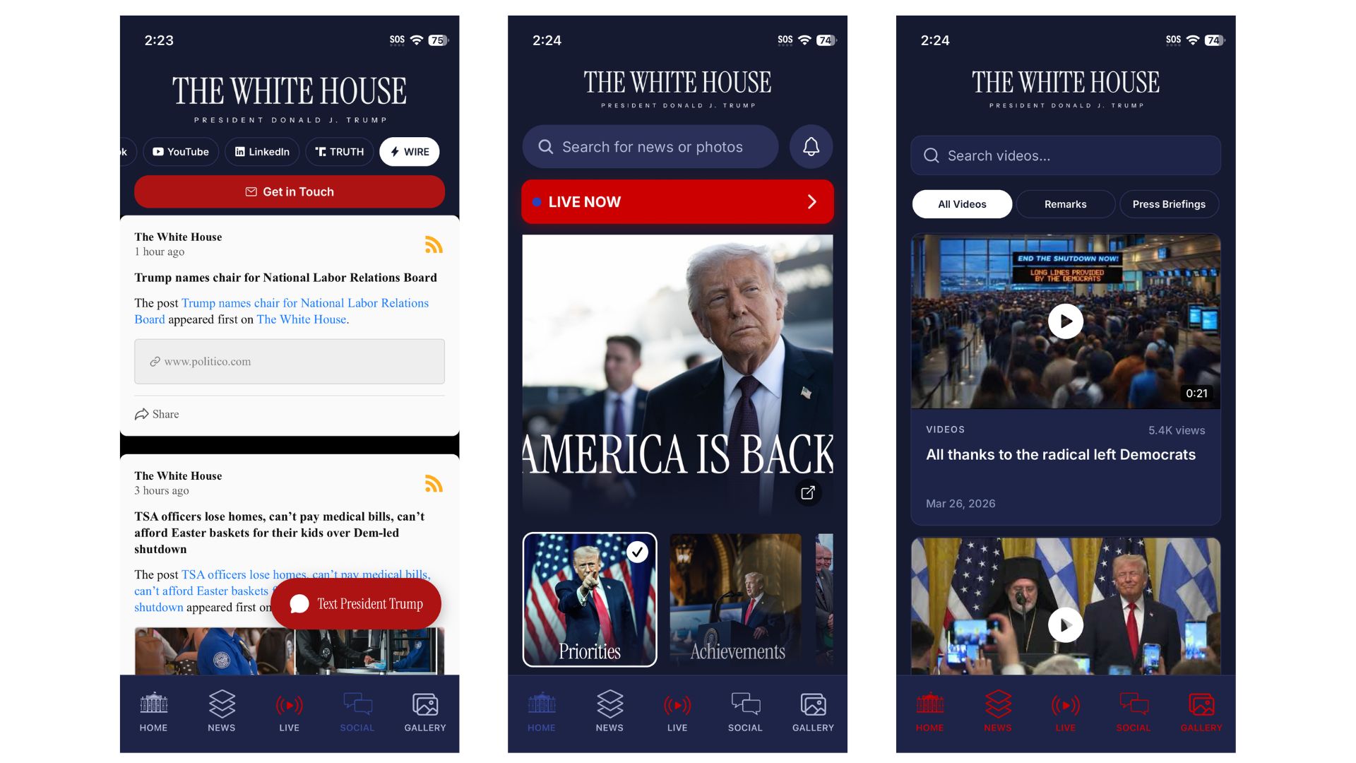 white-house-app-screenshots