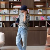 This Basic Sweater Became the Chicest Thing to Wear With Jeans Overnight