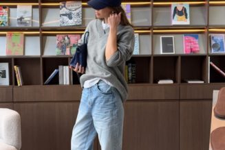 This Basic Sweater Became the Chicest Thing to Wear With Jeans Overnight