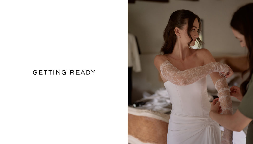 This Beautiful Bride Wore a Custom AYM Dress to Her Intimate Eastbourne Wedding