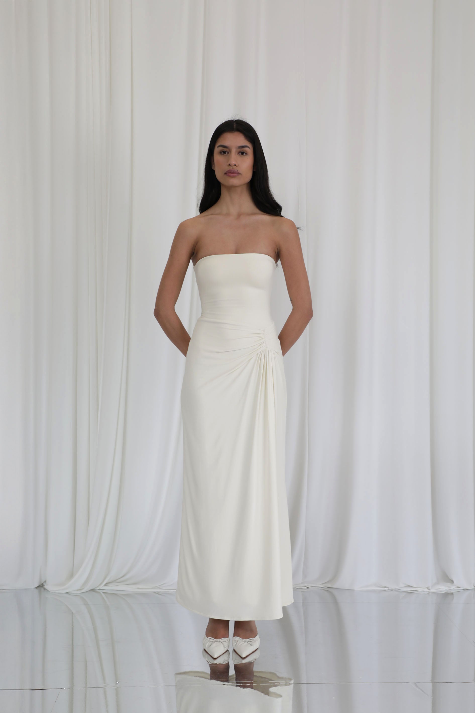 Star Dress - Xs / Vintage Cream