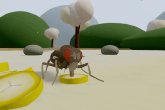 This is not a fly uploaded to a computer