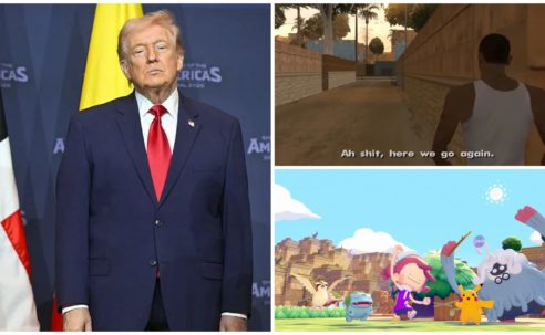 Trump White House Uses 'Grand Theft Auto: San Andreas' & 'Pokémon Pokopia' Memes To Push Iran War Propaganda & Terrible Policies