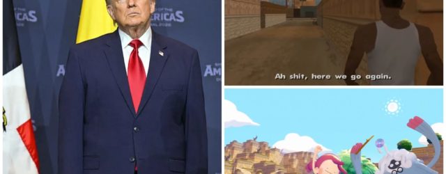 Trump White House Uses 'Grand Theft Auto: San Andreas' & 'Pokémon Pokopia' Memes To Push Iran War Propaganda & Terrible Policies