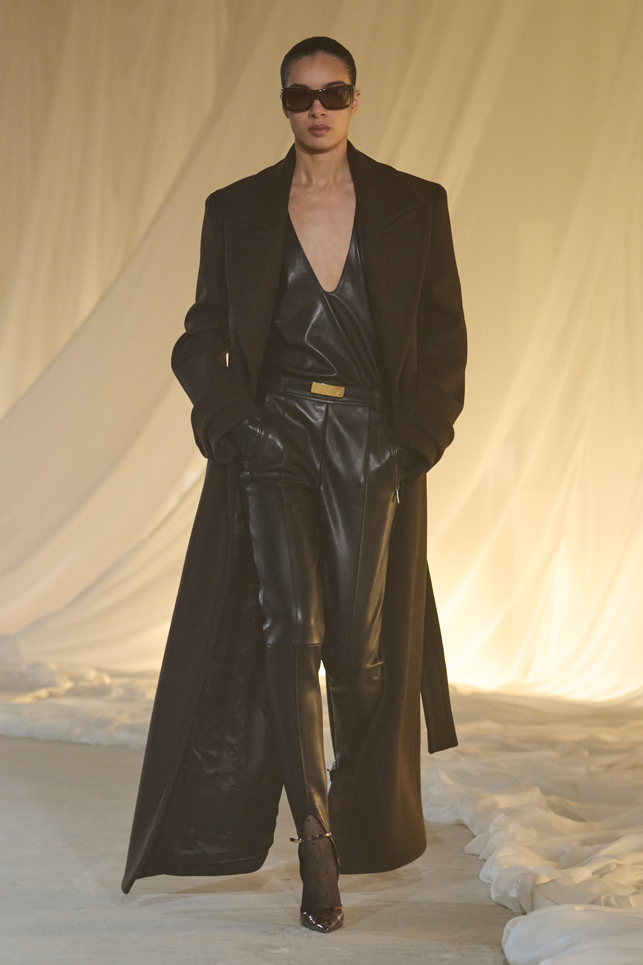 balmain runway moment