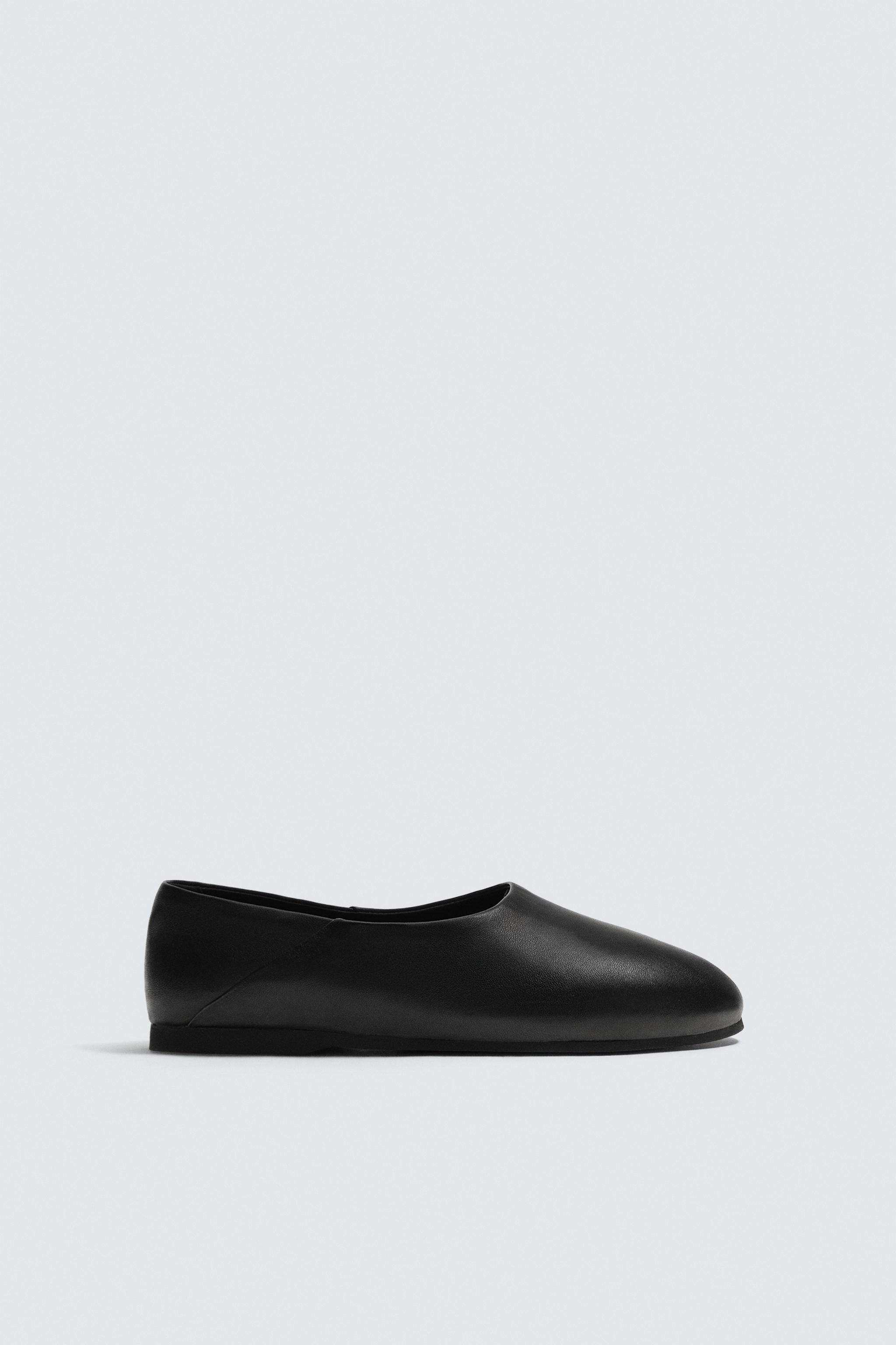 Aaron Levine X Zara Vibram&amp;reg; Sole Leather Loafers