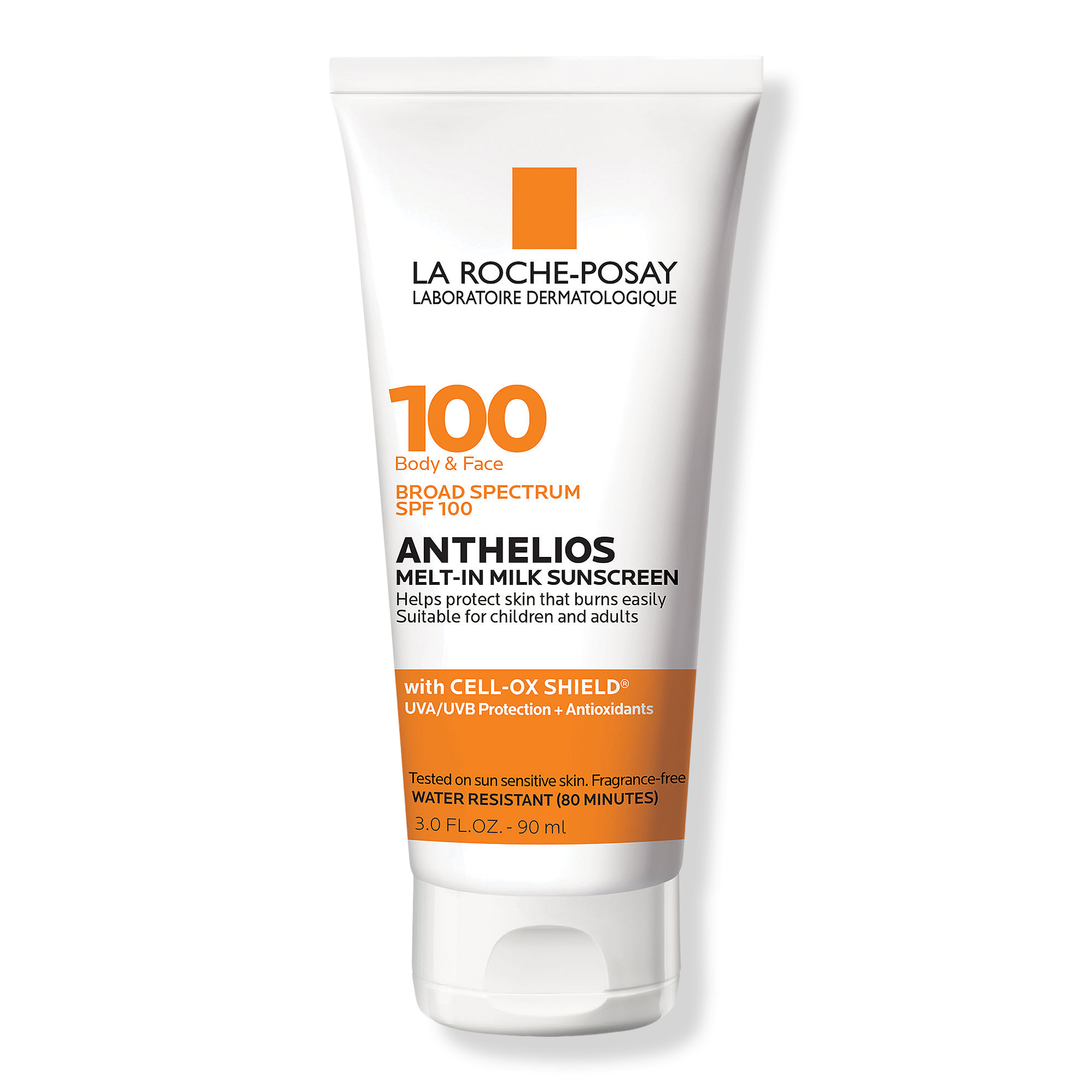 Anthelios Melt-In Milk Body &amp;amp; Face Sunscreen Lotion Spf 100 - 3.0 Oz
