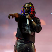 6ix9ine Trolls Young Thug For Biting His Rainbow Hair Look
