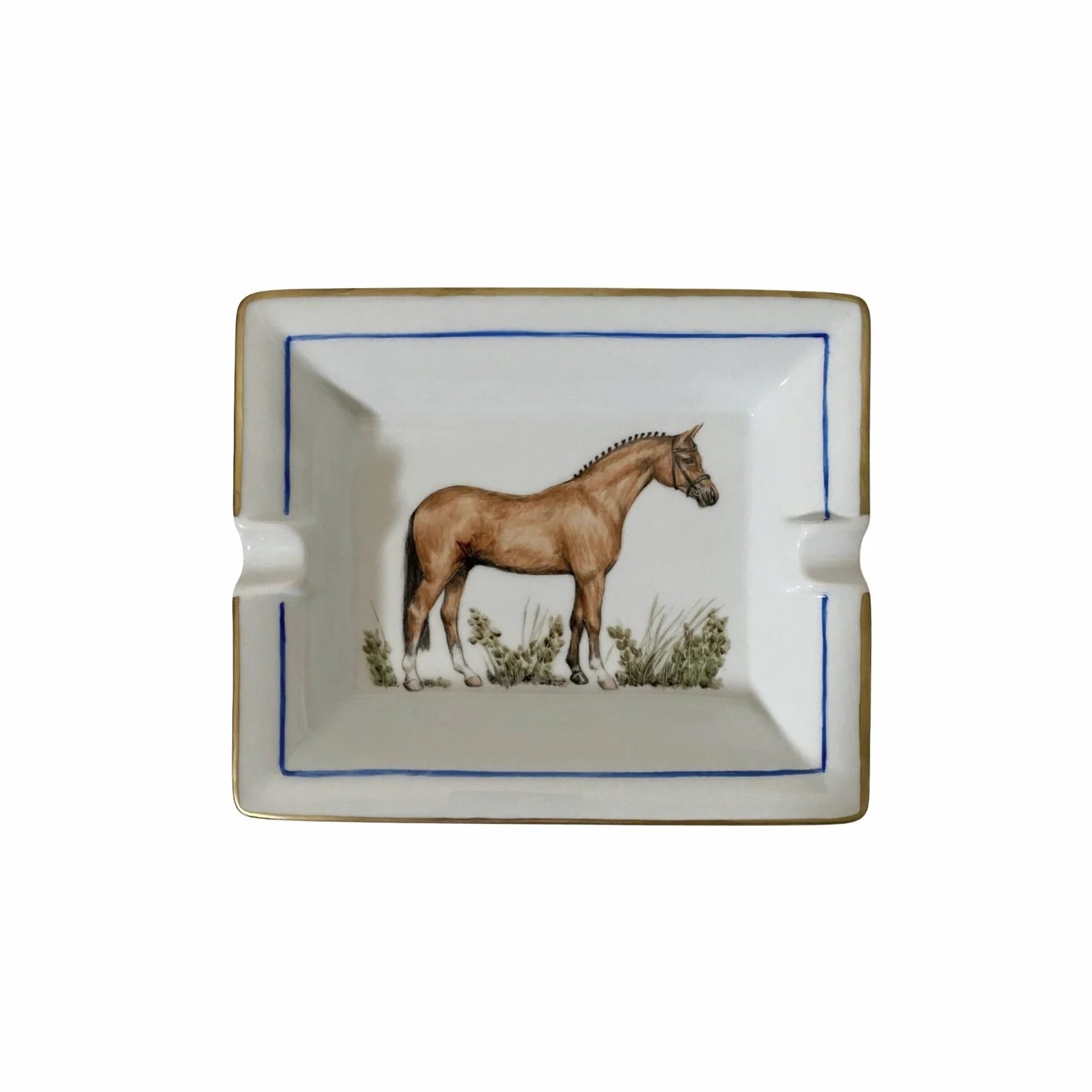 maison fl&amp;acirc;neur, Sveva's Home Porcelain Horse Ashtray