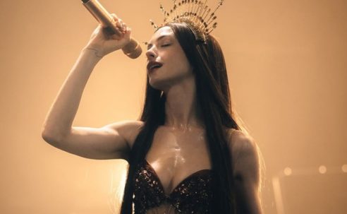 A24 Reveals Closer Look BTS Images at 'Mother Mary' Starring Anne Hathaway