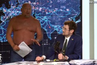 Alex Jones Strips in Rant About The Onion, InfoWars Deal