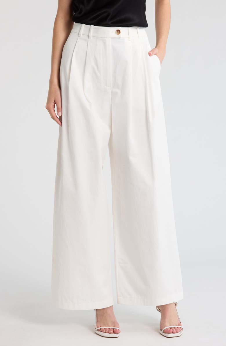 Lisa Wide Leg Cotton Pants