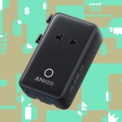 Anker’s small, five-port travel adapter is down to its best price yet
