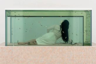 Artist Ariana Papademetropoulos Installs a 14-Foot Aquarium in Paris