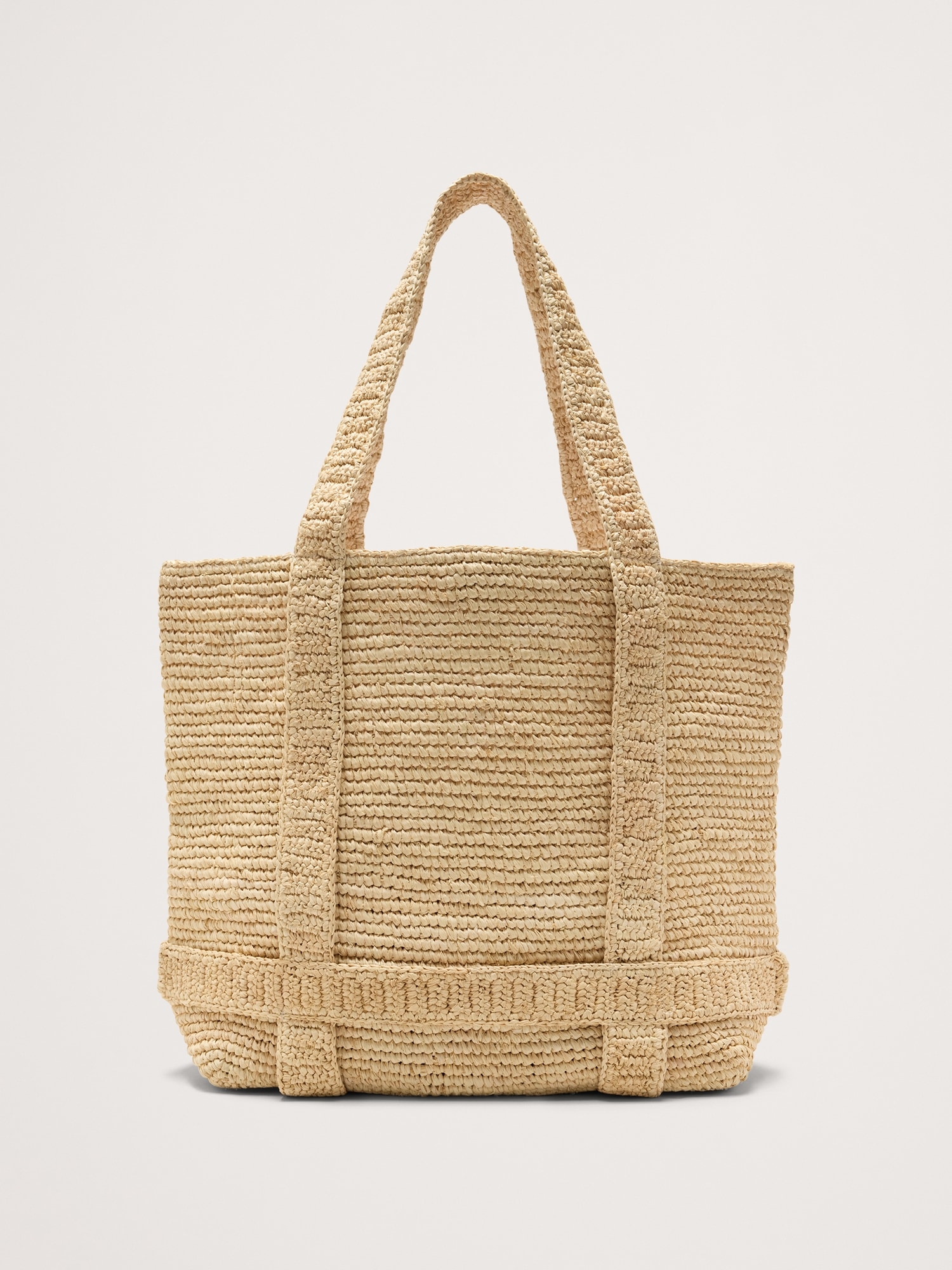 Straw Traveler Tote by Hat Attack