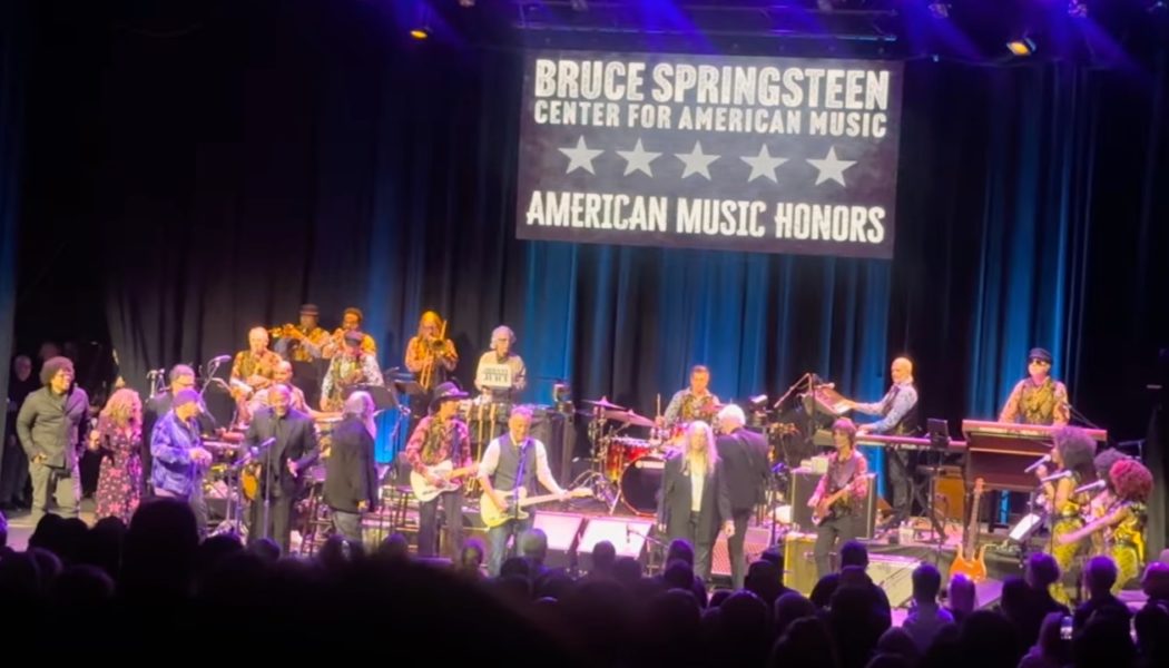 Behold Dr. Dre, Flavor Flav, Springsteen, and Patti Smith Performing "People Have the Power" Together