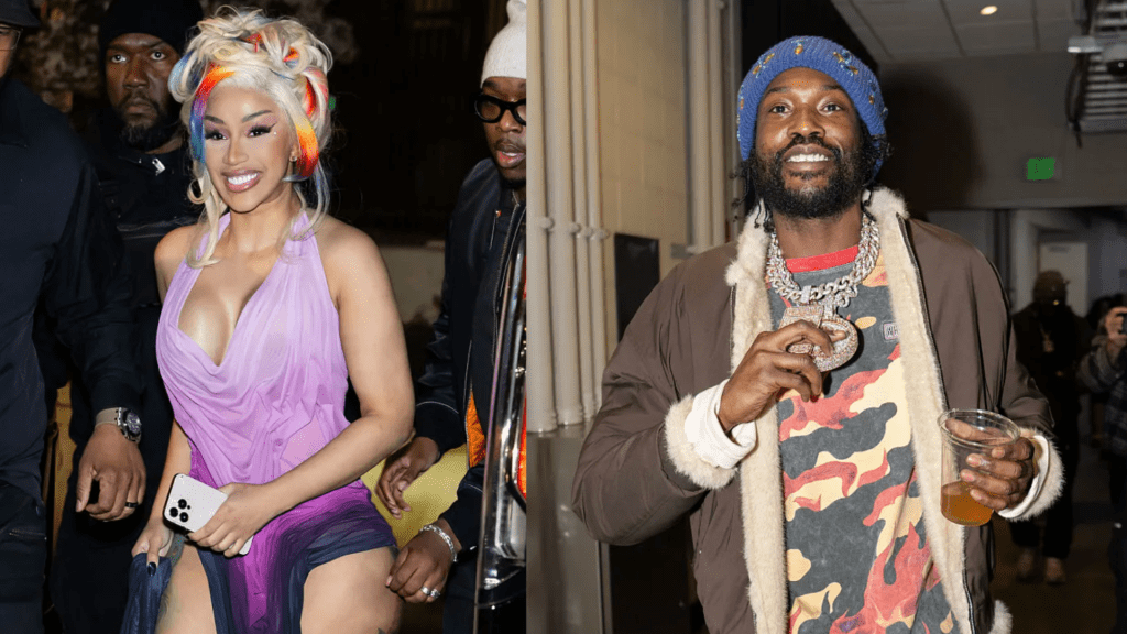 Cardi B Surprises Philadelphia Show With Meek Mill, Performs "Dreams And Nightmares"