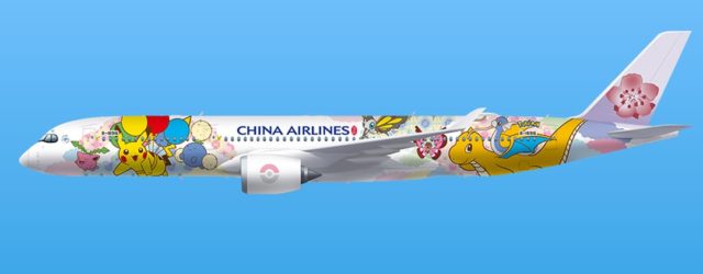 Catch 'Em in the Sky: China Airlines Debuts the Pikachu Jet CI2