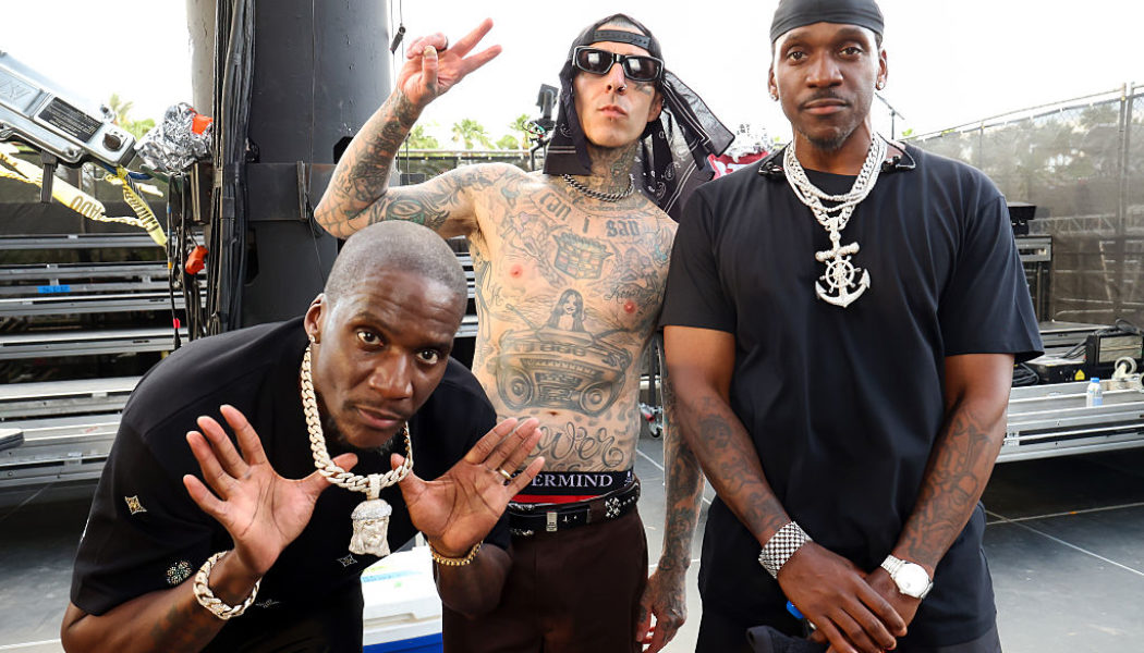 Clipse Tear Down Coachella 2026 Set, Travis Barker Joined Them On Stage