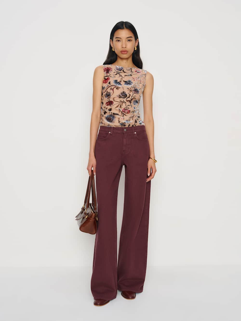 Cary Low Rise Slouchy Wide Leg Jeans