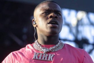 DaBaby Checks Fan For Painting Of His Daughters