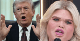 Donald Trump Wants Erika Kirk To Sue Druski For MAGA Skit, Social Media Tells Him To Kick Rocks