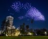DRIFT Releases a Flock of 1000 Drones Above LACMA