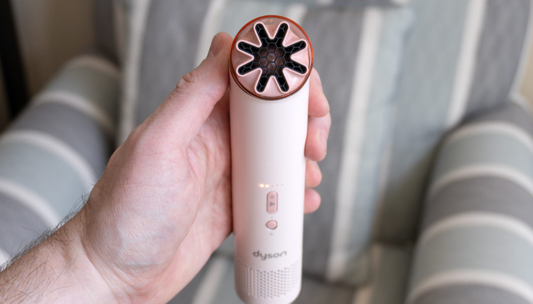 Dyson’s handheld fan is more powerful and louder than I expected