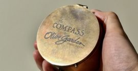 Five questions for the guys who made a compass that points to the Times Square Olive Garden