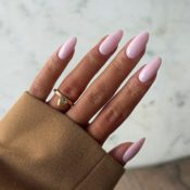 From Velvety Petals to Dewy Blades of Grass—April's Trending Nail Colors Evoke All the Spring Foliage