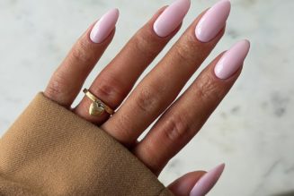 From Velvety Petals to Dewy Blades of Grass—April's Trending Nail Colors Evoke All the Spring Foliage