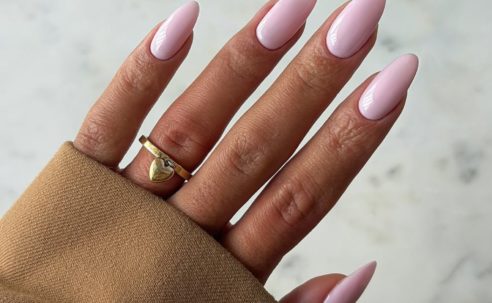 From Velvety Petals to Dewy Blades of Grass—April's Trending Nail Colors Evoke All the Spring Foliage