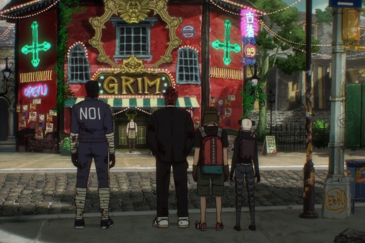 Dorohedoro MAPPA Q Hayashida Shin Noi Fujita Caiman Anime Masks Symbolism punk subculture Slipknot undergroun aesthetics 