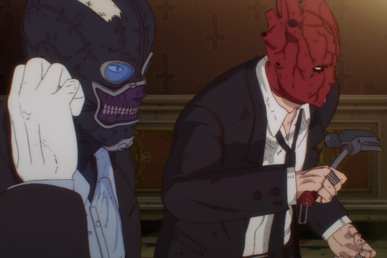 Dorohedoro MAPPA Q Hayashida Shin Noi Fujita Caiman Anime Masks Symbolism punk subculture Slipknot undergroun aesthetics 