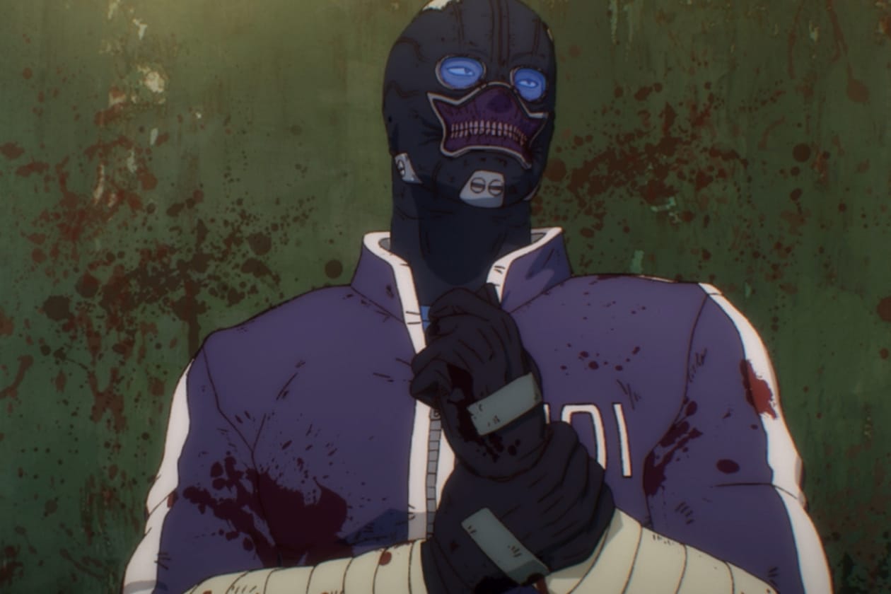 Dorohedoro MAPPA Q Hayashida Shin Noi Fujita Caiman Anime Masks Symbolism punk subculture Slipknot undergroun aesthetics 