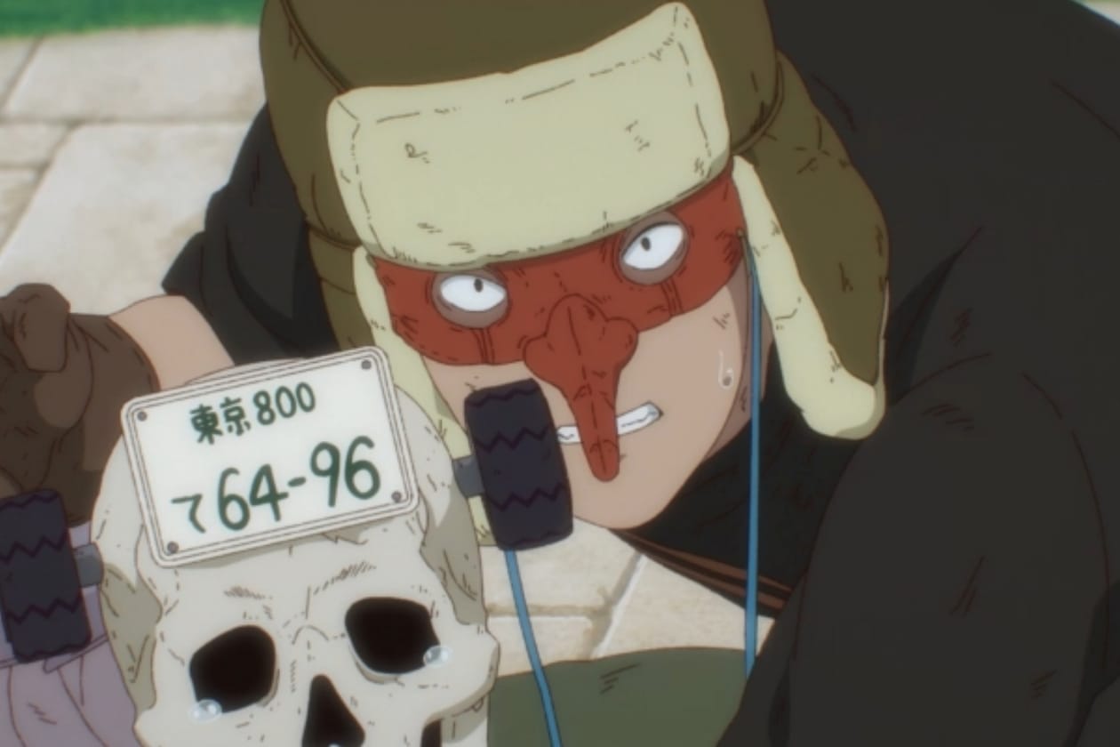 Dorohedoro MAPPA Q Hayashida Shin Noi Fujita Caiman Anime Masks Symbolism punk subculture Slipknot undergroun aesthetics 