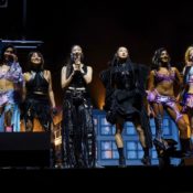 HUNTR/X Perform "Golden" with KATSEYE at Coachella