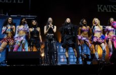 HUNTR/X Perform "Golden" with KATSEYE at Coachella