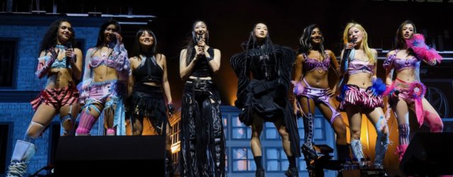 HUNTR/X Perform "Golden" with KATSEYE at Coachella