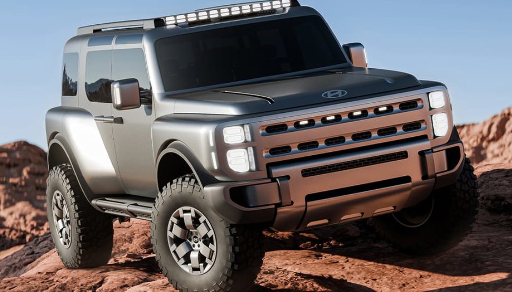 Hyundai Unveils Rugged Boulder Concept, Previewing Its First Body-On-Frame Pickup