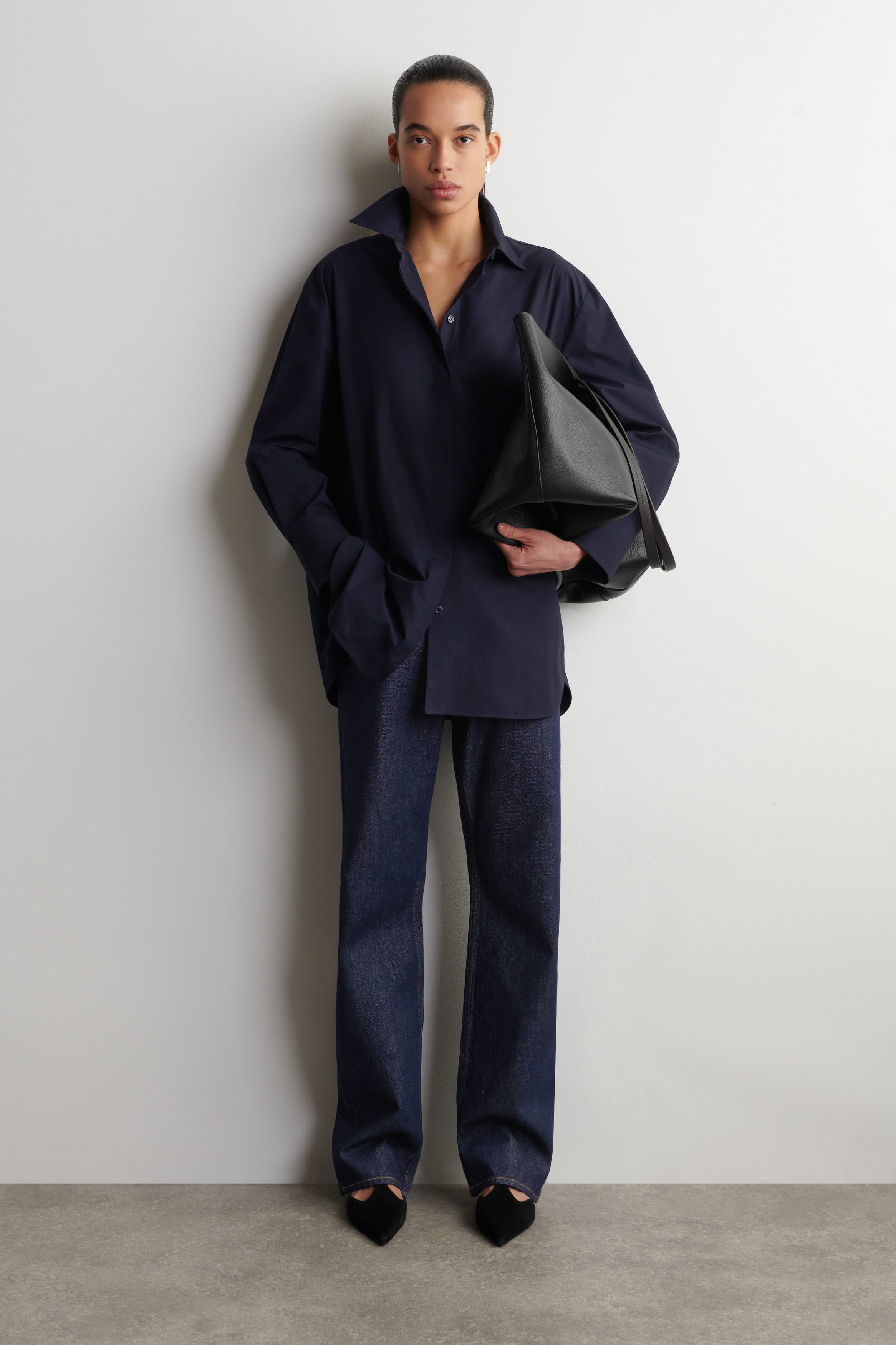 Chord Straight-Leg Jeans