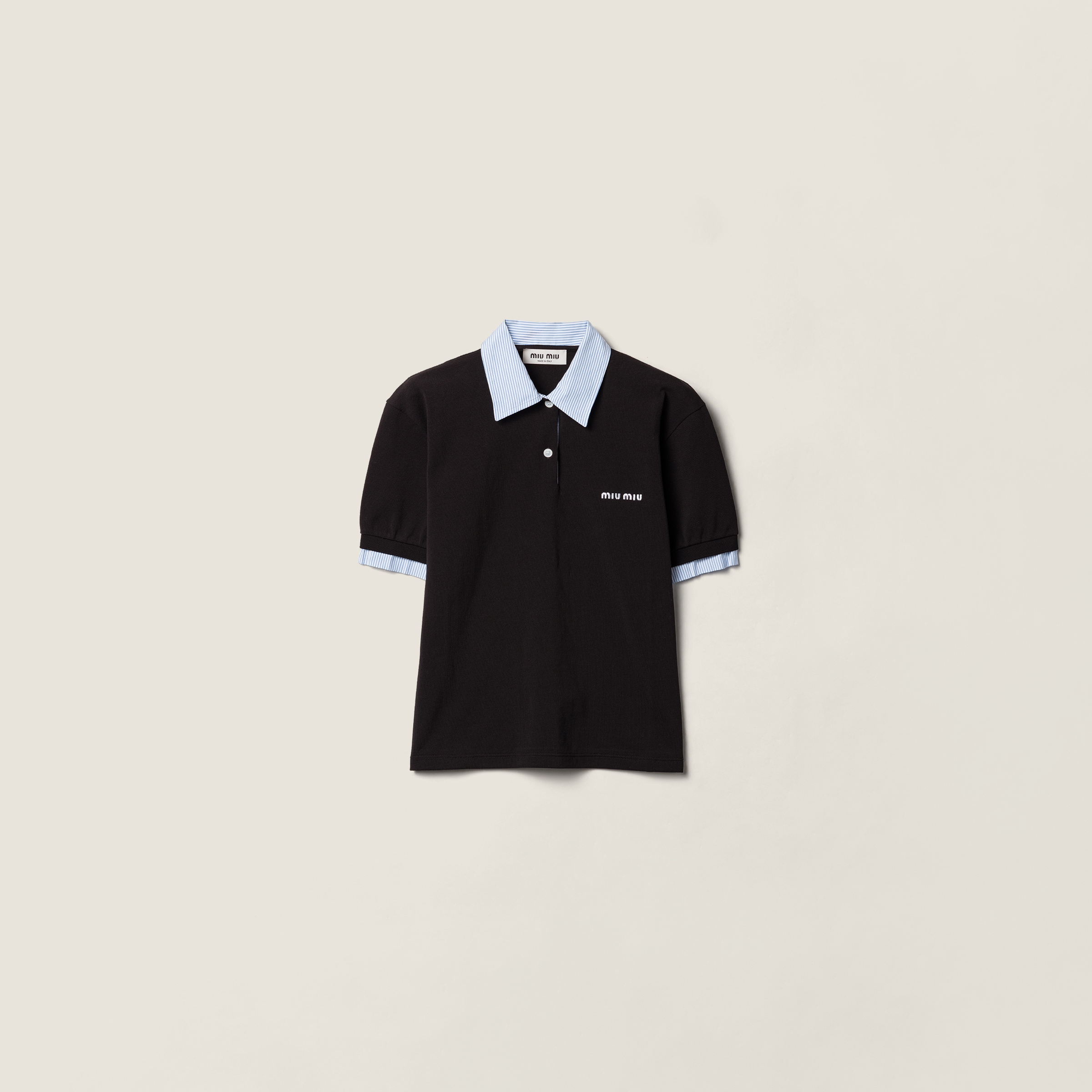 Cotton Piqu&amp;eacute; Polo Shirt
