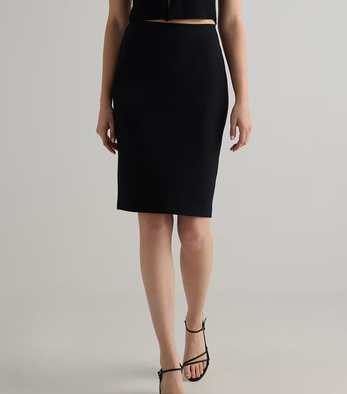 Quince, Ultra-Stretch Ponte Pencil Skirt