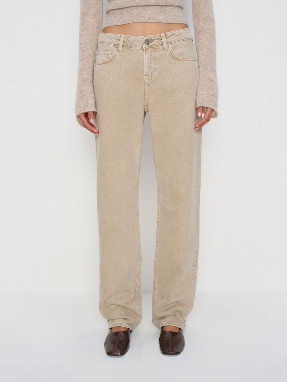 Charlee Low Rise Straight Leg Jeans